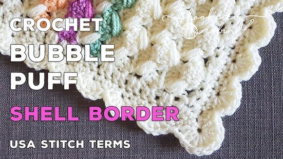 Create your own Bubble Puff Crochet Blanket
