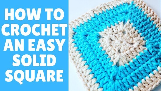 Create your own Solid Granny Square