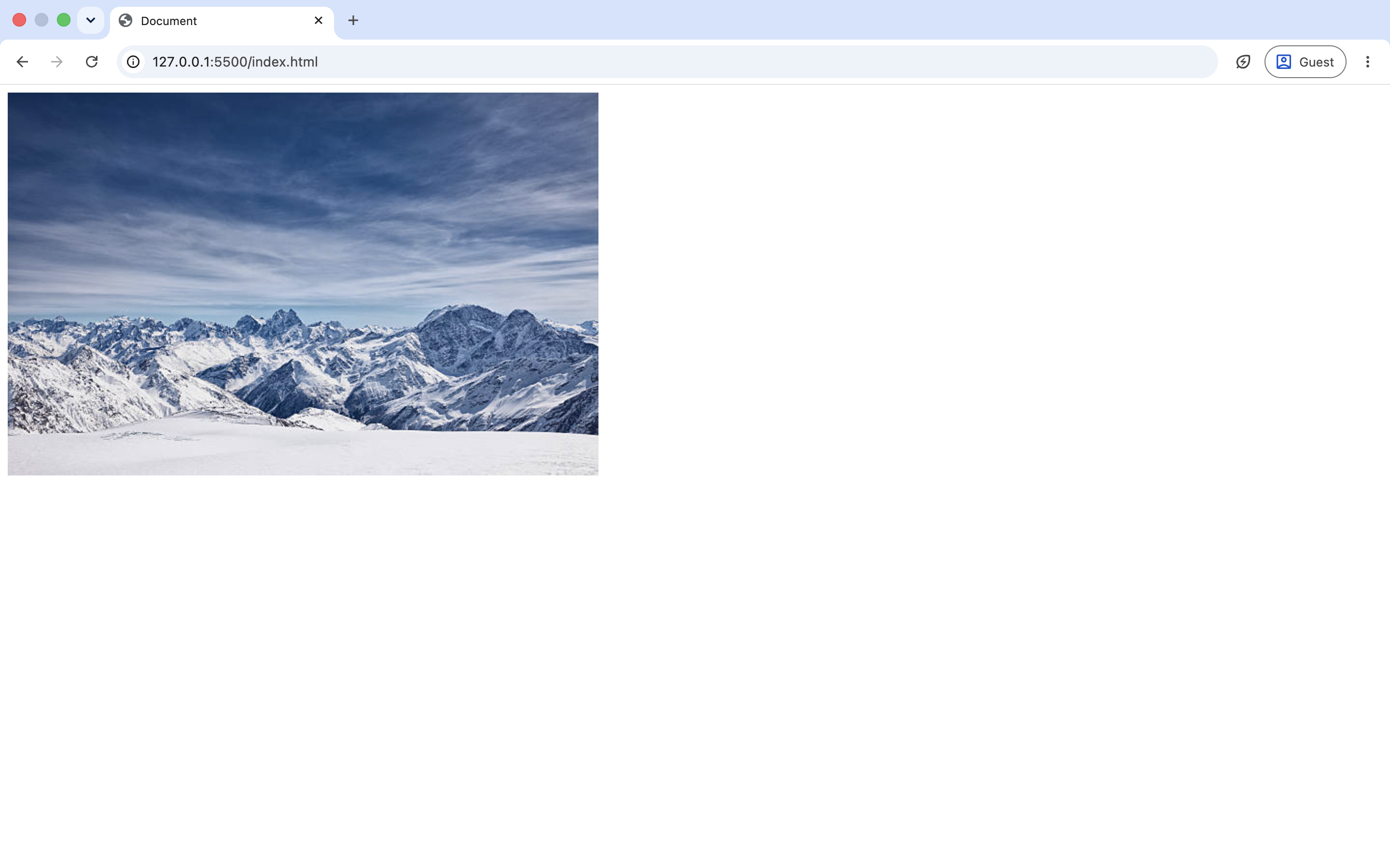 Snowy Mountain