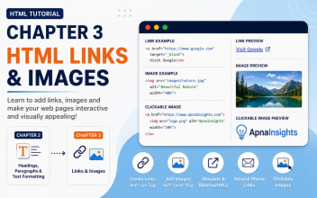 HTML Links and Images: Complete Beginner Guide (Chapter 3)