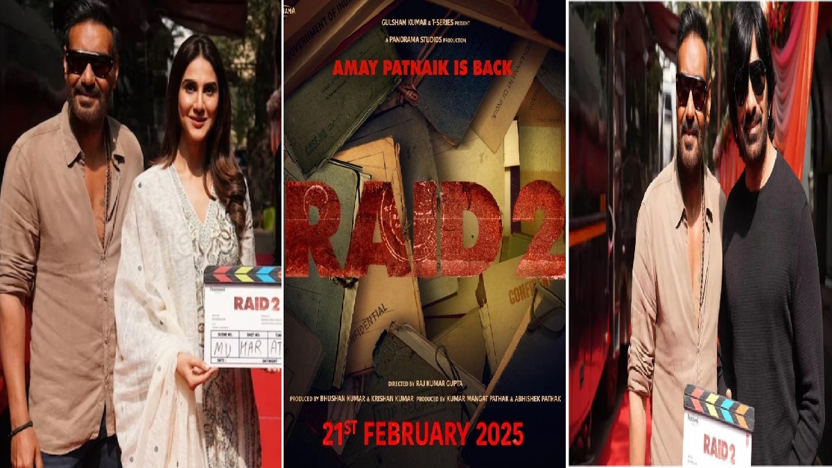 Raid 2: अजय देवगन की ‘रेड 2’ इस दिन होगी रिलीज, एक्टर ने शेयर किया पोस्टर