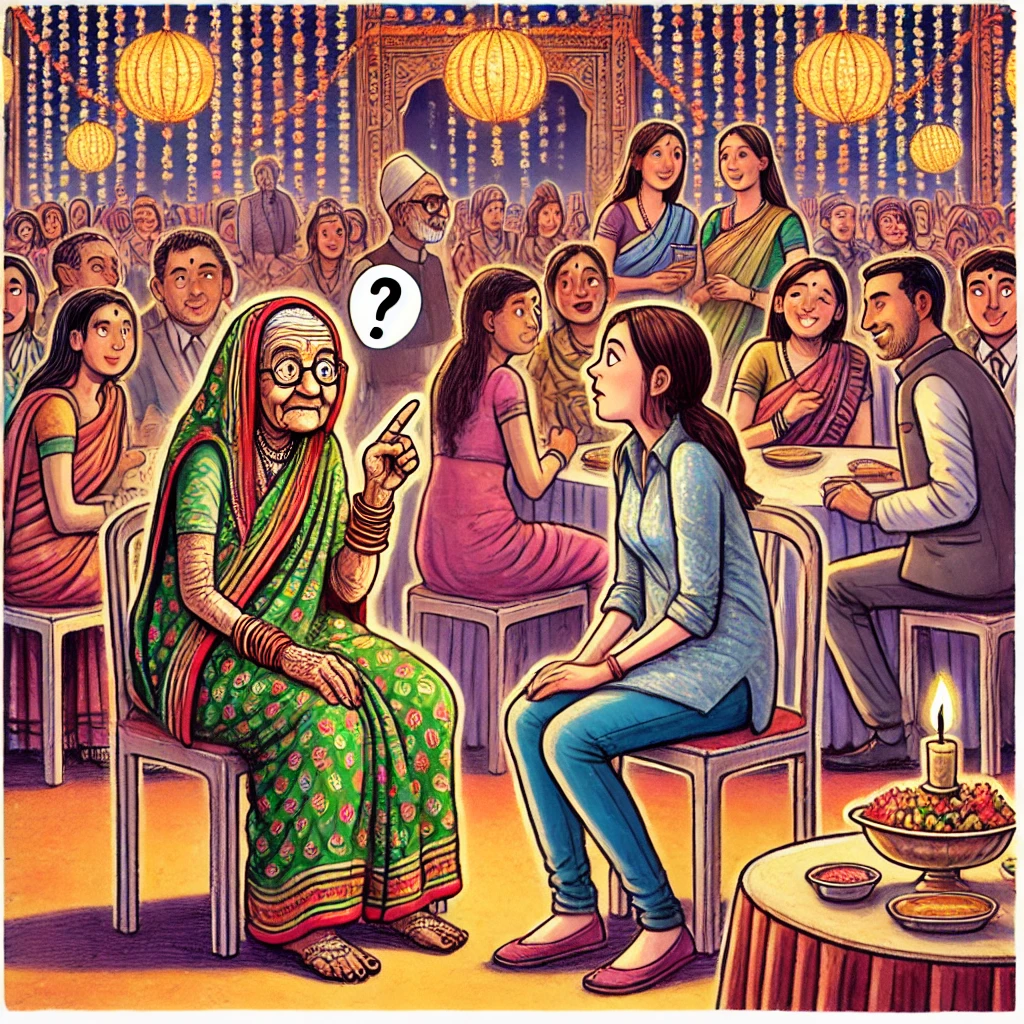 आंटी प्लीज़ सवाल ना पूछें