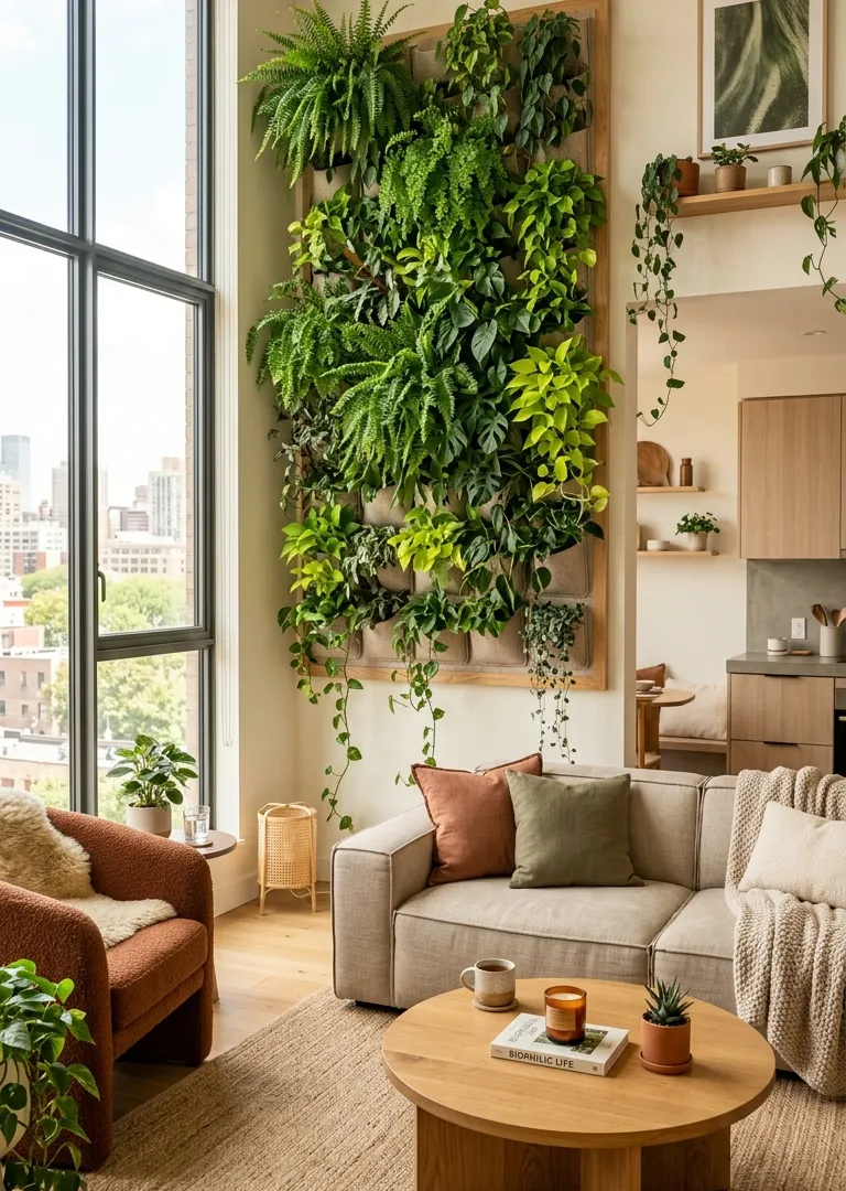 Modular Vertical Living Walls That Turn Blank Walls into Forests
