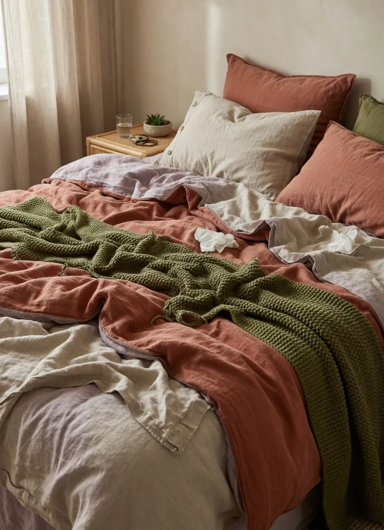 Master Earth Tones Bedroom Decor with