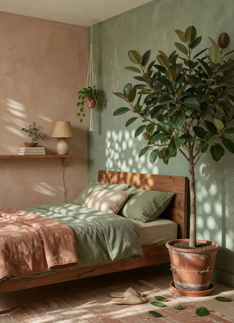 Anchor with Nature Inspired Bedroom Decor