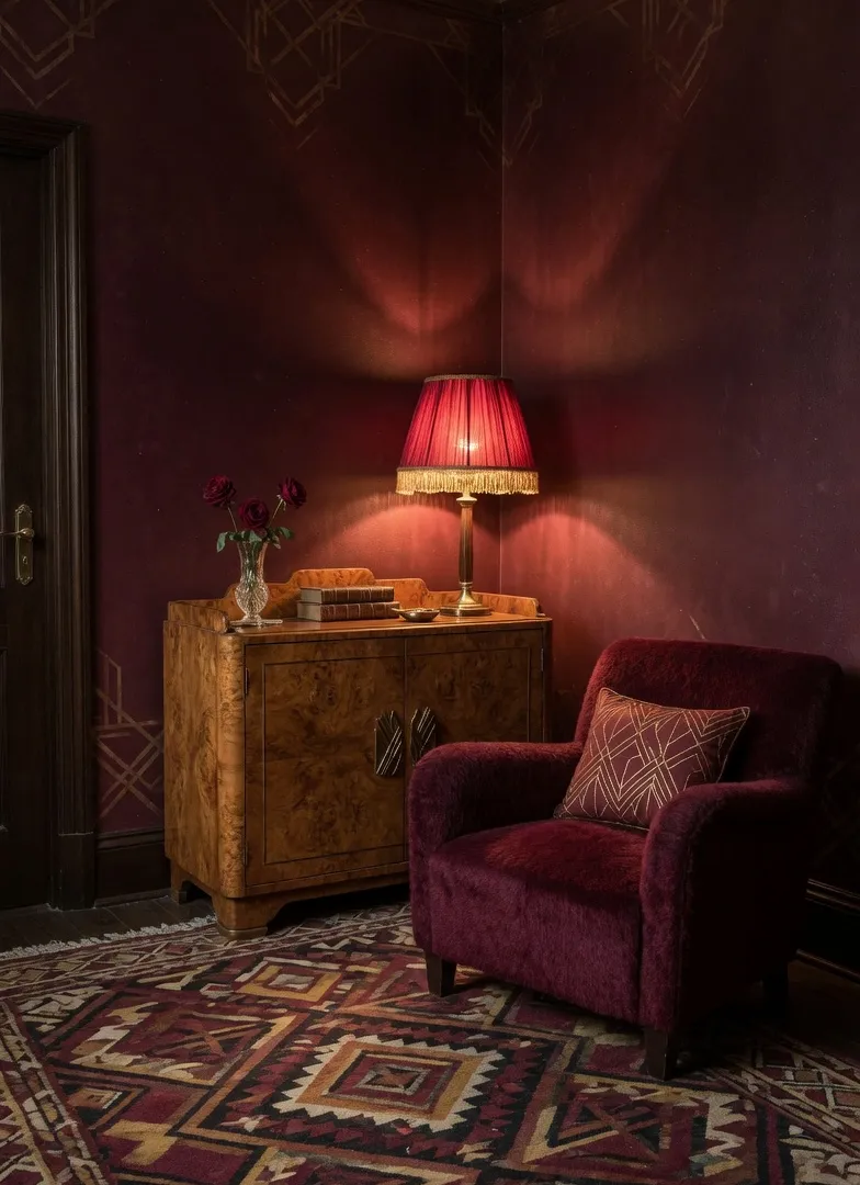 Burgundy & Oxblood The Moodiest Modern