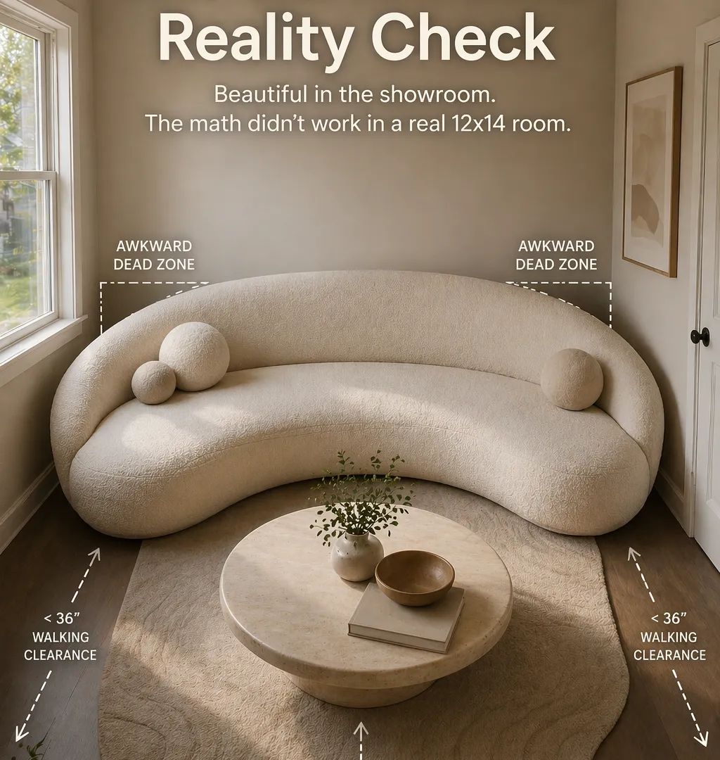 Organic Curves in Interior Design The Curved Sofa Reality Check