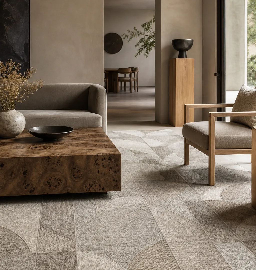 The Geometric Wool Rug