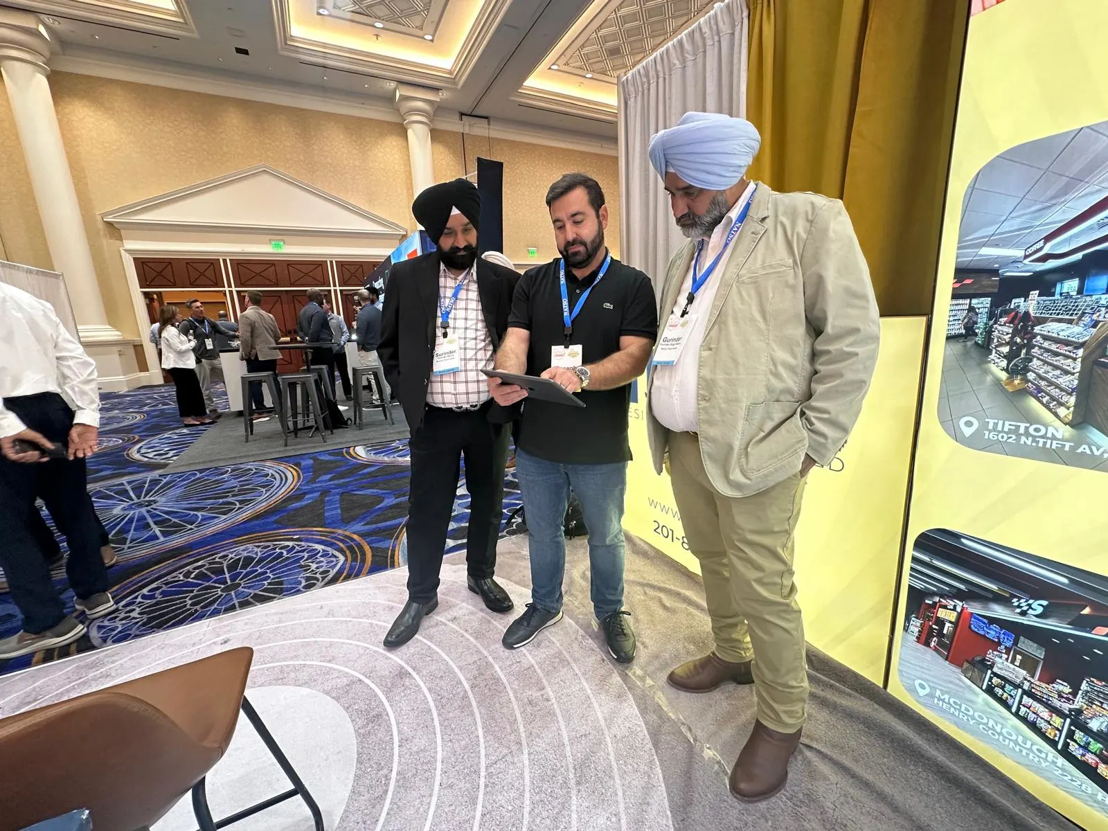 T-Lines team at NACS Show