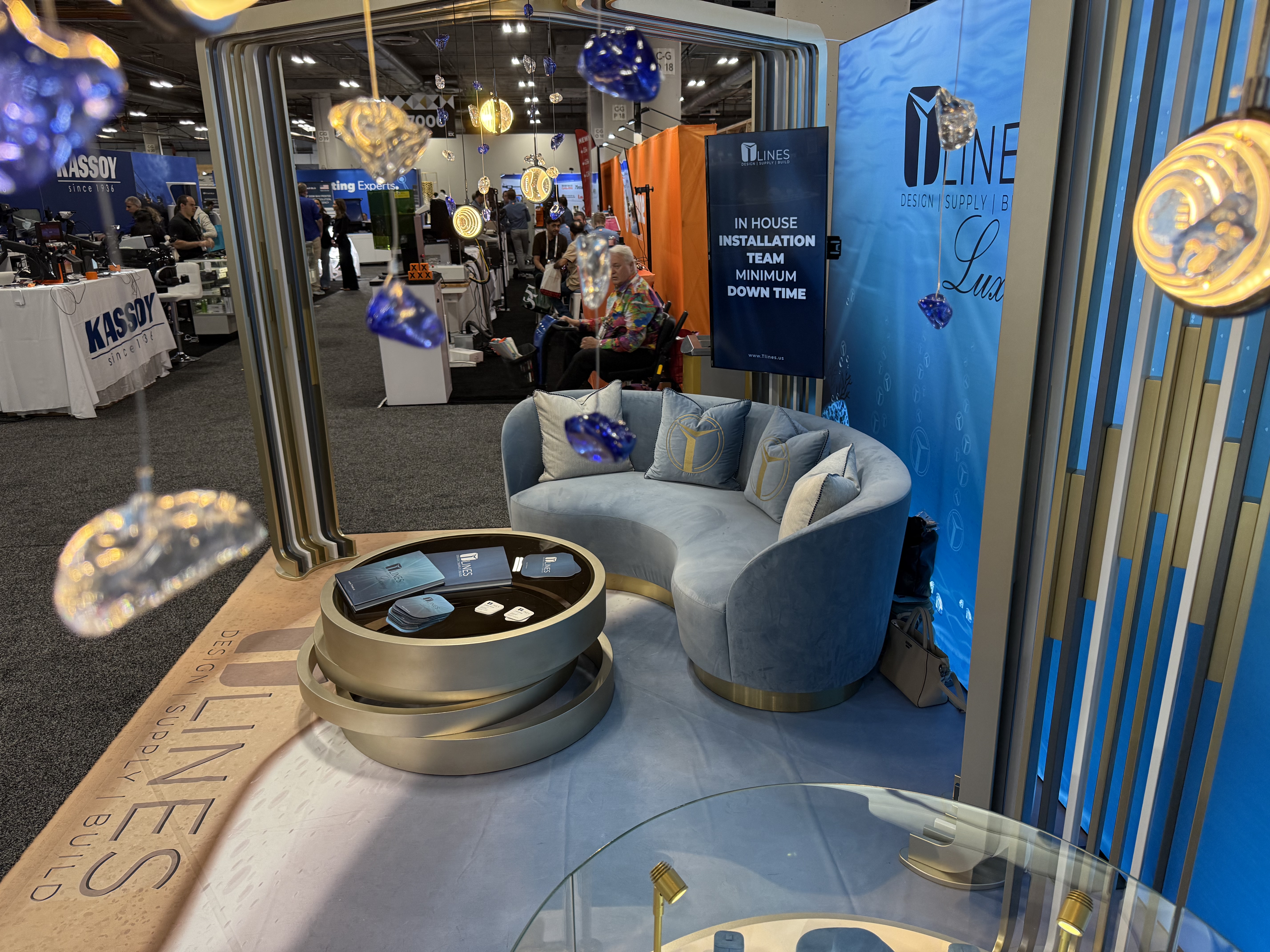 T-Lines booth at NACS Show