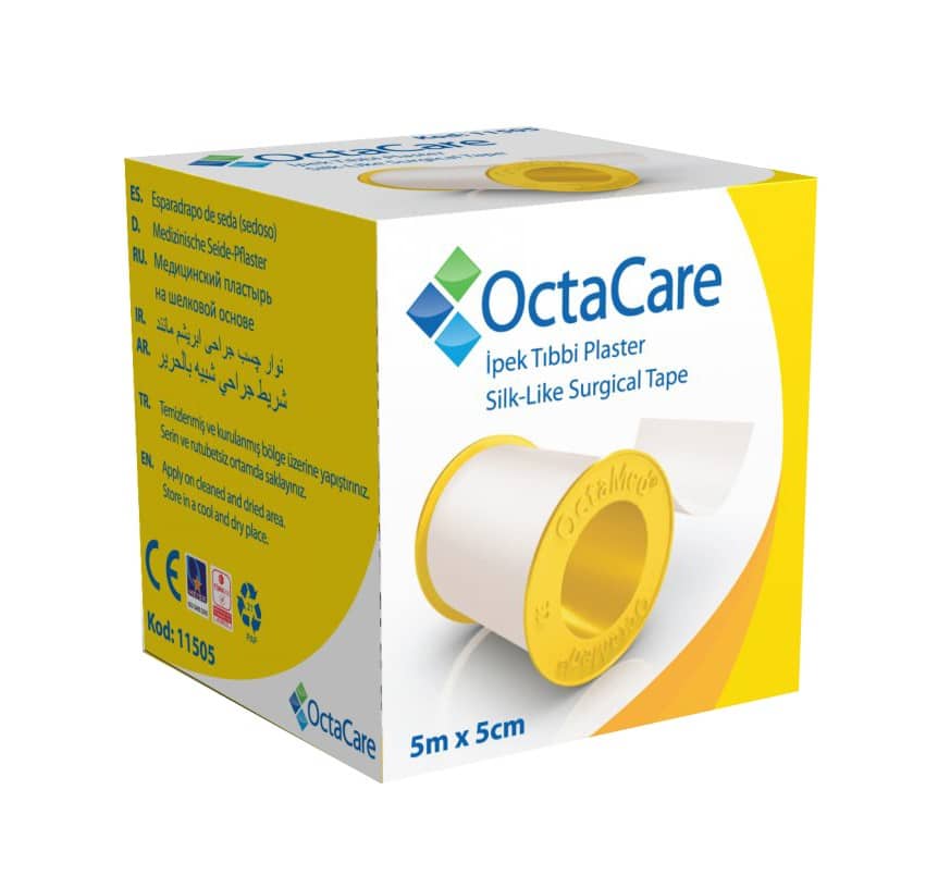 OctaCare Tıbbi İpek Plaster 5m x 5cm