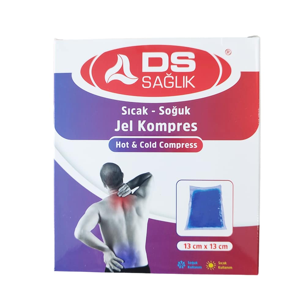 Damla Sağlık Sıcak / Soğuk Jel Kompres 13×13 cm 2 Adet