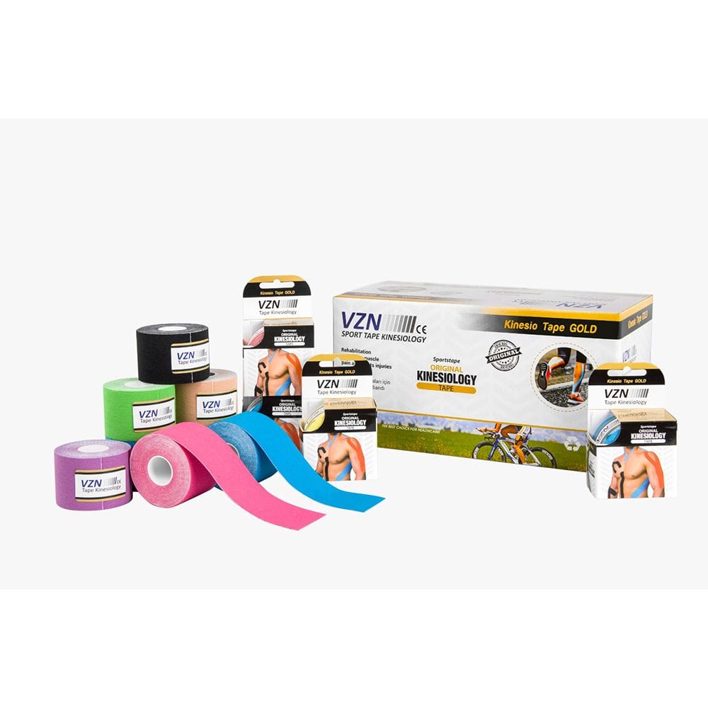 VZN Kinesio Sport Tape – Sporcu Ağrı Bandı 5m x 5cm 6