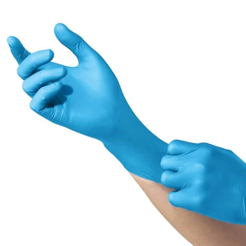 Has-Pet Mavi Nitril Eldiven 100 Adet Medium 2