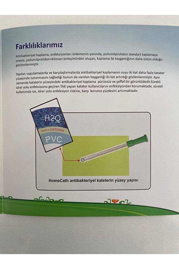 Homecath 10-40 Tak Sonda Hidrofilik Kateter Kendinden Kayganlaştırıcılı Jelli Sonda 30 Adet 5
