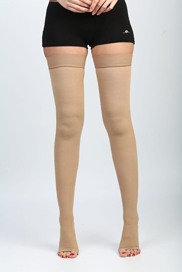 Dukavas Varis Çorabı Diz Üstü