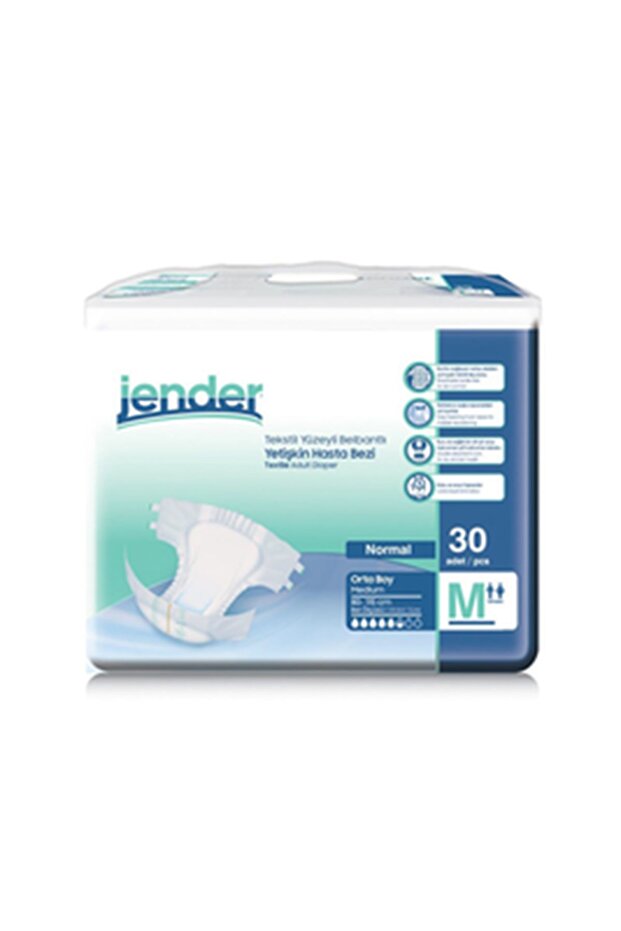 JENDER Hasta Bezi Bel Bantlı Medıum 30 Lu 1 Paket 5