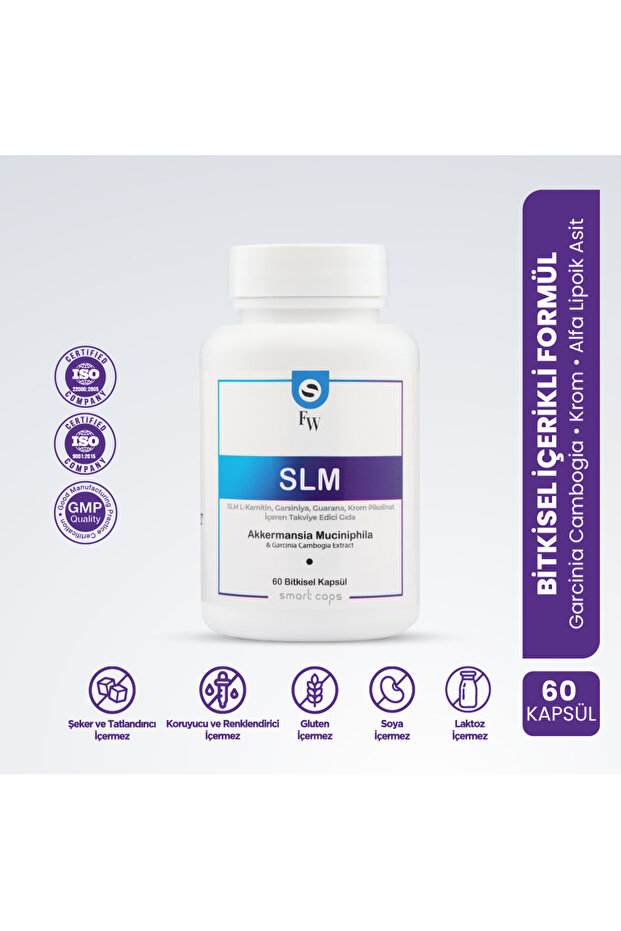 Smartcaps Slm Akkermansia Muciniphila & Garcinia Cambogia Extract 60 Kapsül 5