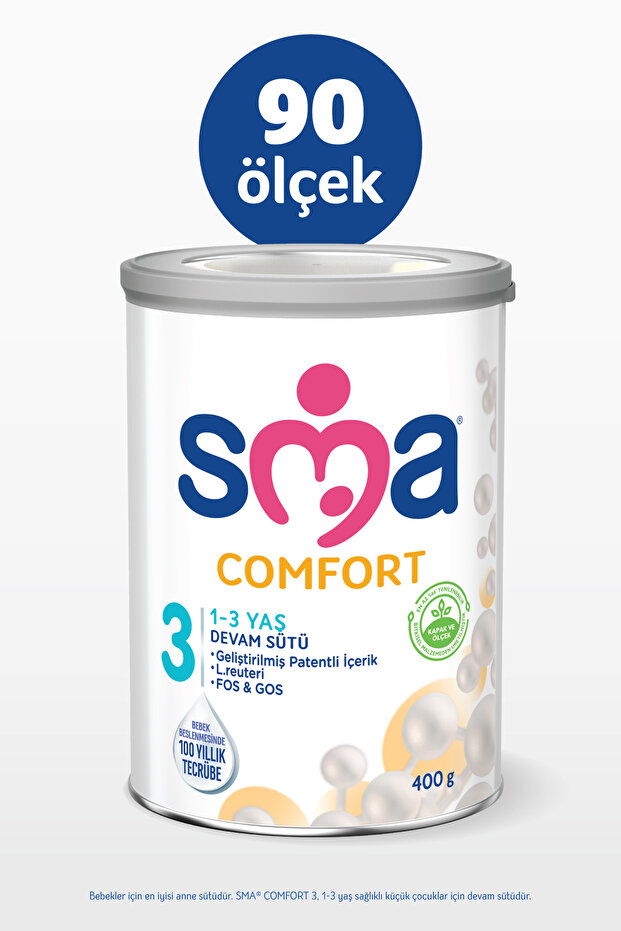 SMA 3 Devam Sütü Comfort 400 gr X 3 Adet 5