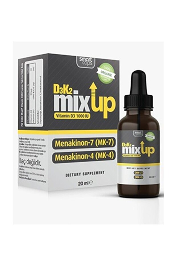 Smartcaps Organik D3k2 Vitamin 20 Ml Organik Sertifikalı,