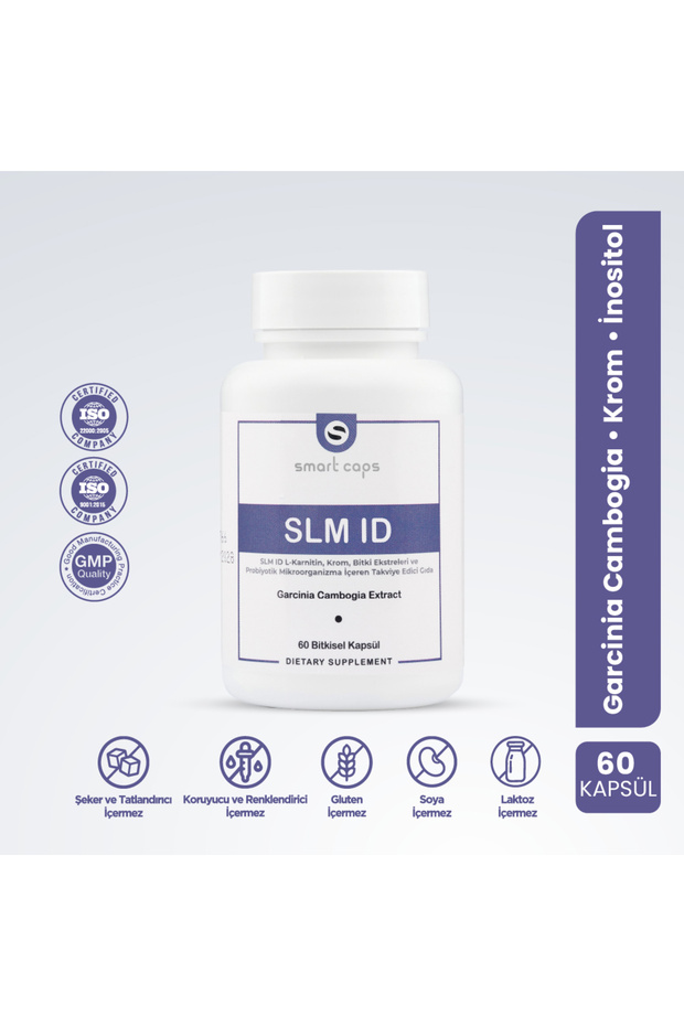 Smartcaps Slm Id Garcinia Cambogia Extract 60 Kapsül 5