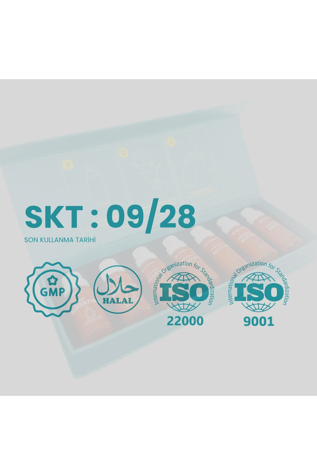 Cerenad Glutatyon, Lipozomal Glutatyon, Lipozomal C Vitamini, Hyaluronik Asit 20ml X 7 Shot Içilebilir 7