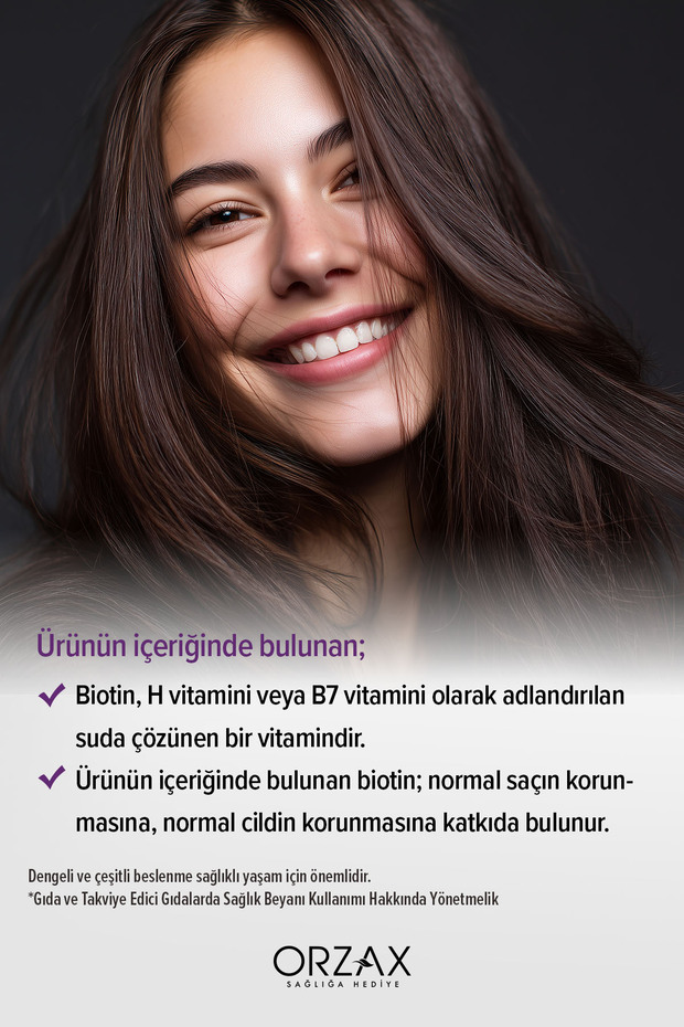 Ocean Biotin 5000 Mcg 60 Kapsül 5