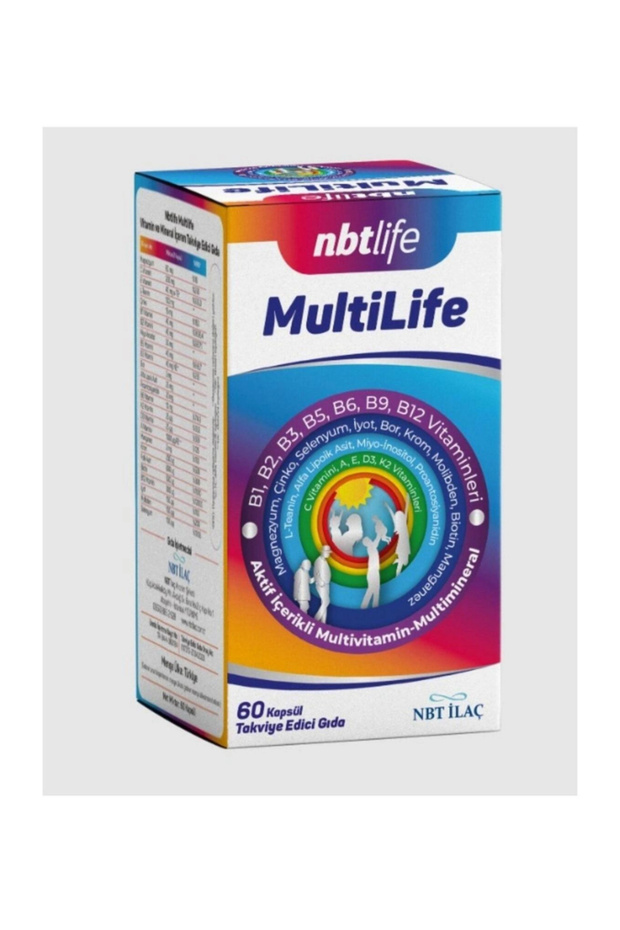 Nbt İlaç NBT Life Multilife 60 Kapsül