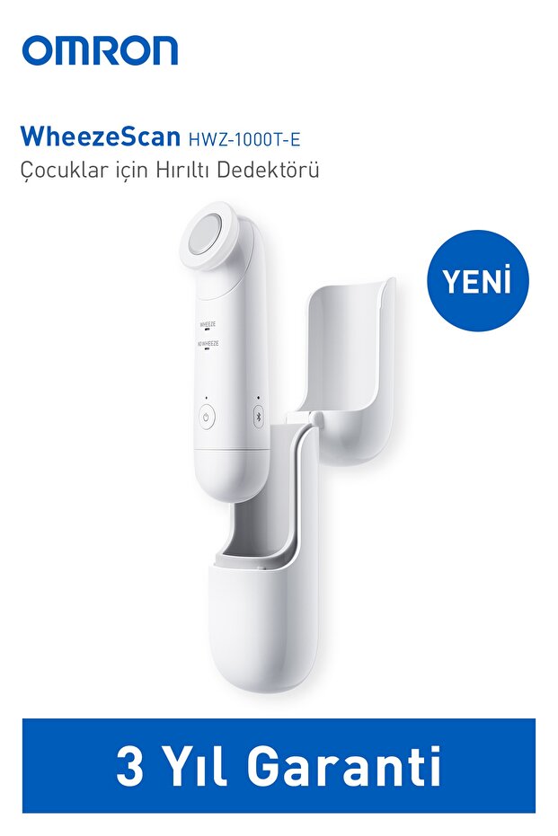 Omron WheezeScan Çocuklar İçin Hırıltı Dedektörü HWZ-1000T-E