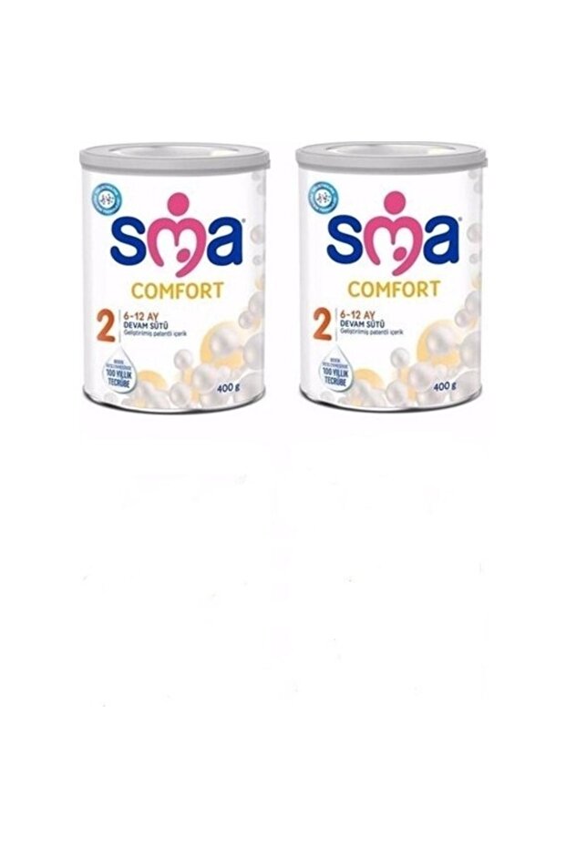 SMA 2 Bebek Devam Sütü Comfort 400 gr X 2 Adet