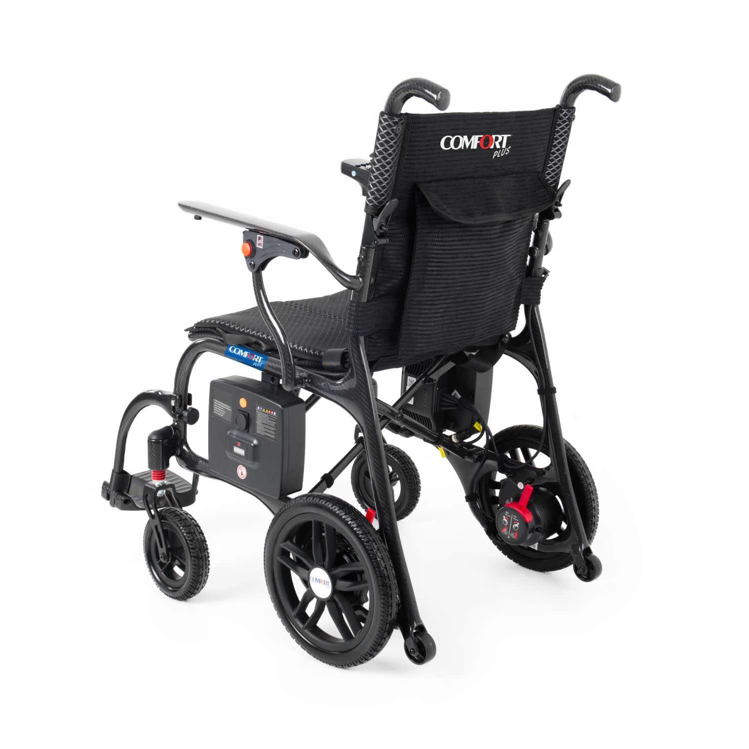 Comfort Plus DY01107 Karbon Akülü Tekerlekli Sandalye Ultra Hafif (20ah Lityum Pil) 5