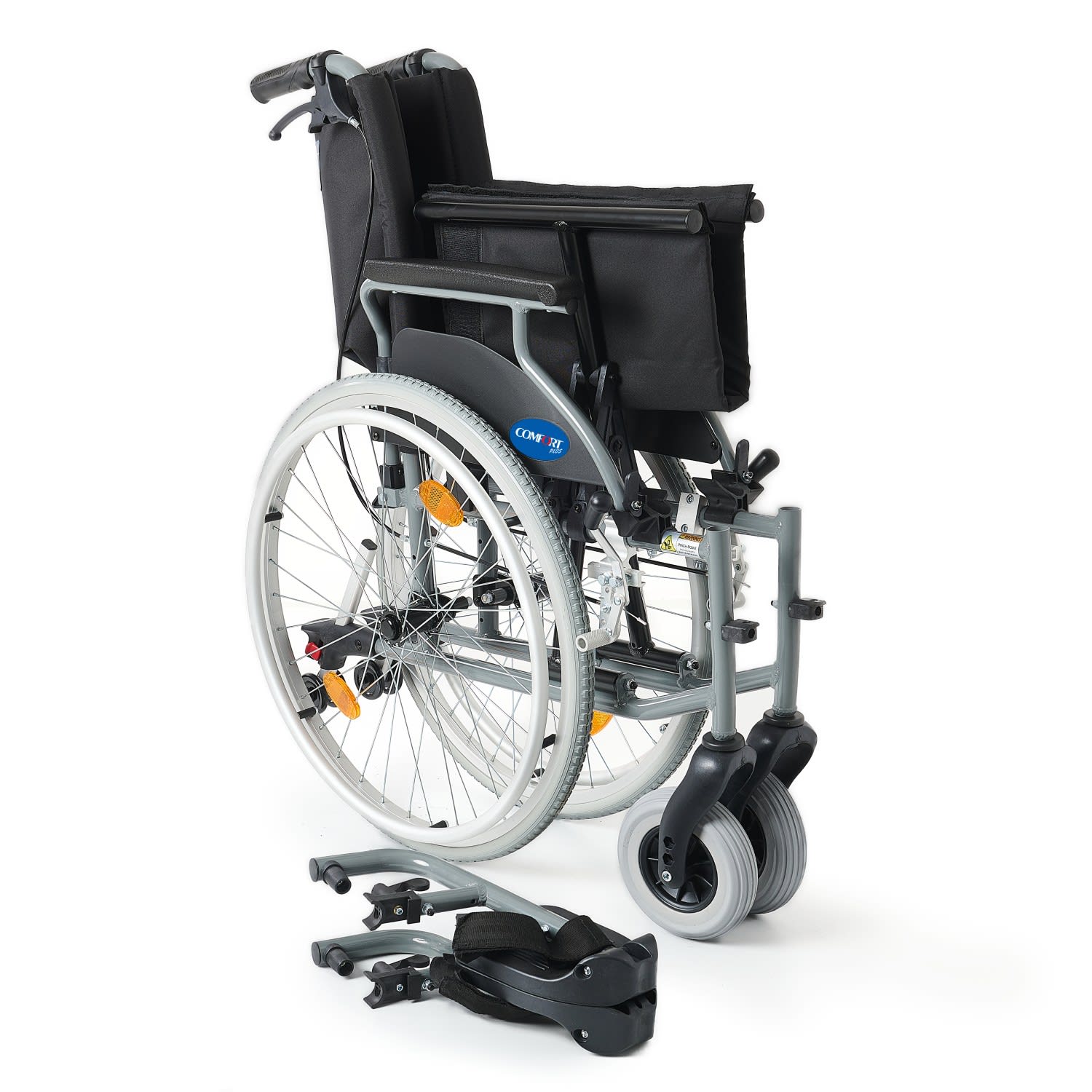 Comfort Plus DM-317 50cm Hafif Alüminyum Özellikli Tekerlekli Sandalye 7