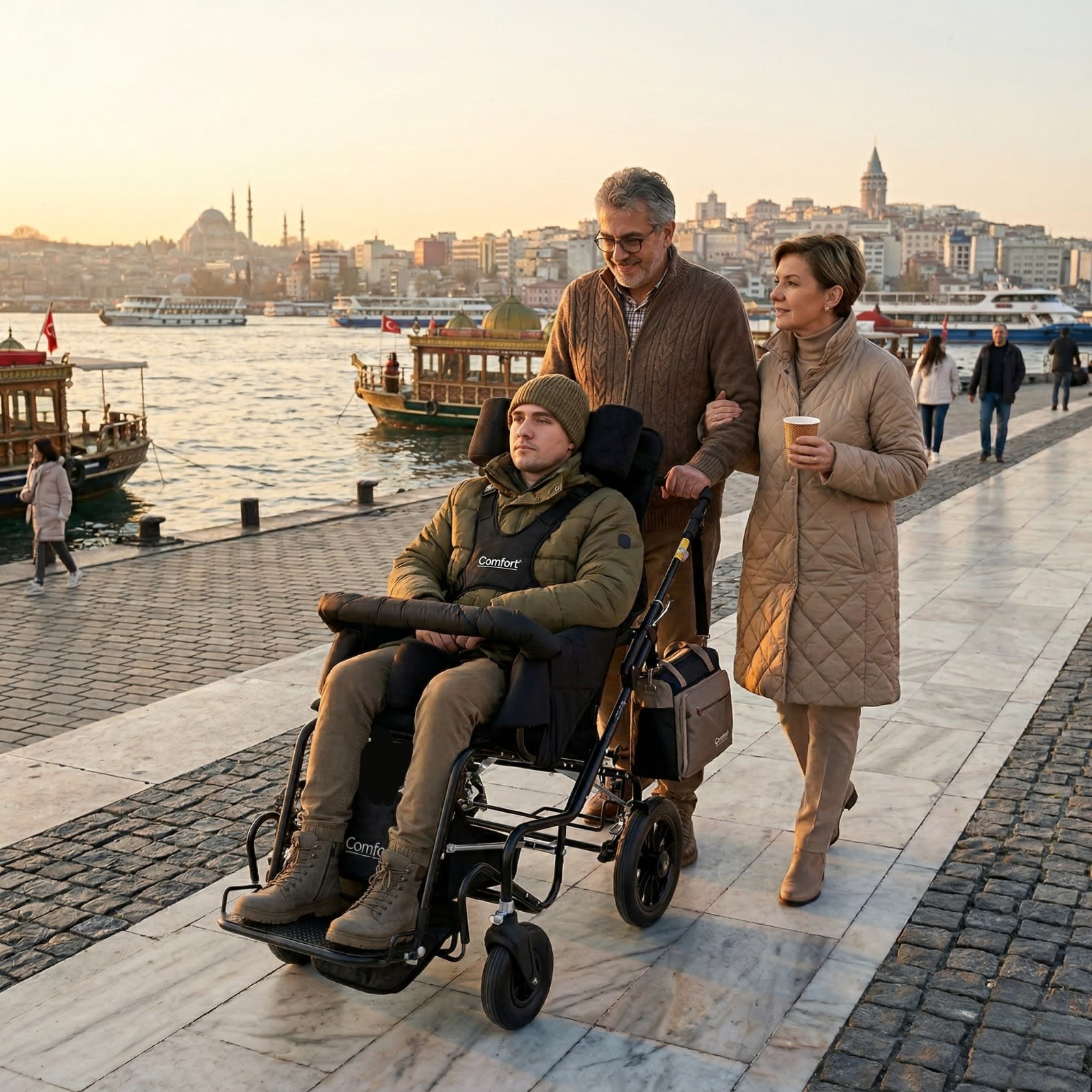 Comfort Size 7 Engelli Çocuk ve Yetişkin Puseti 8