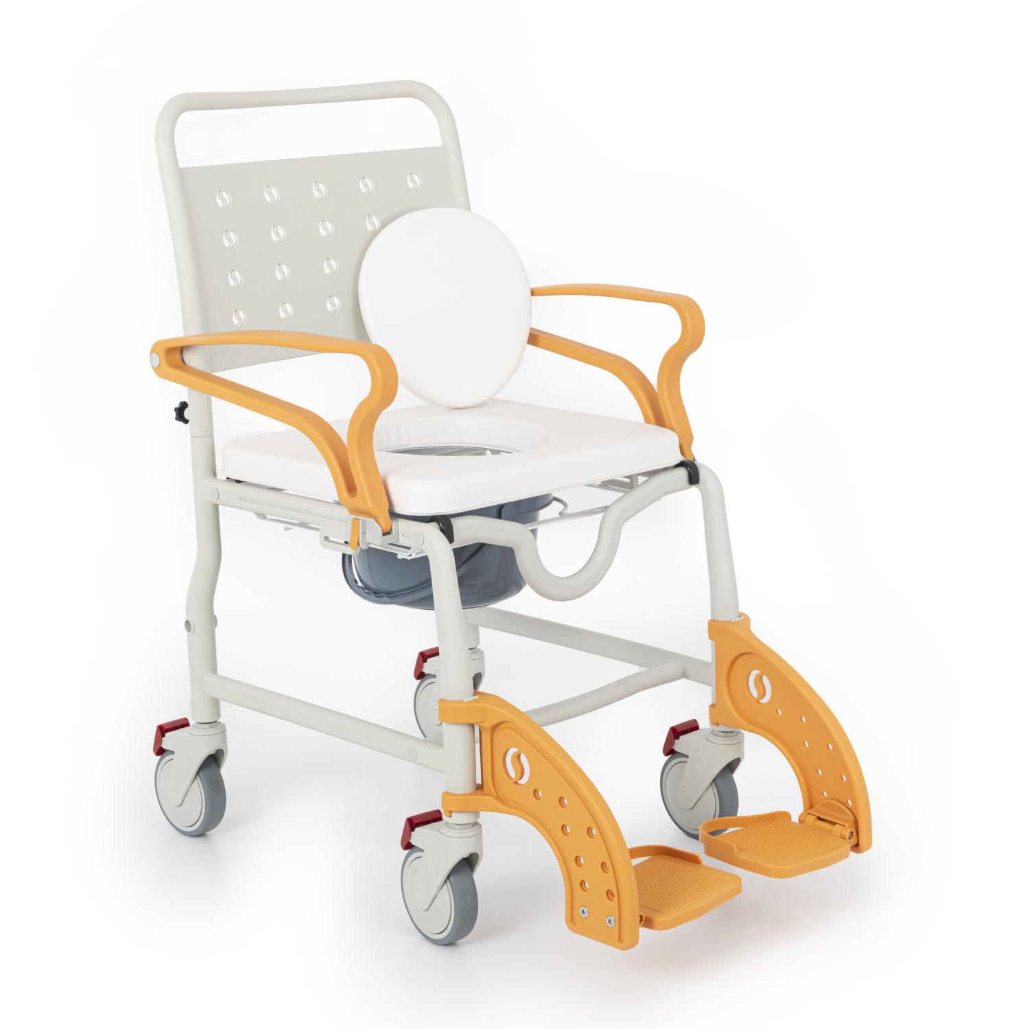 Comfort Plus DM-8088C Soft Banyo ve Tuvalet Sandalyesi (Turuncu) 5