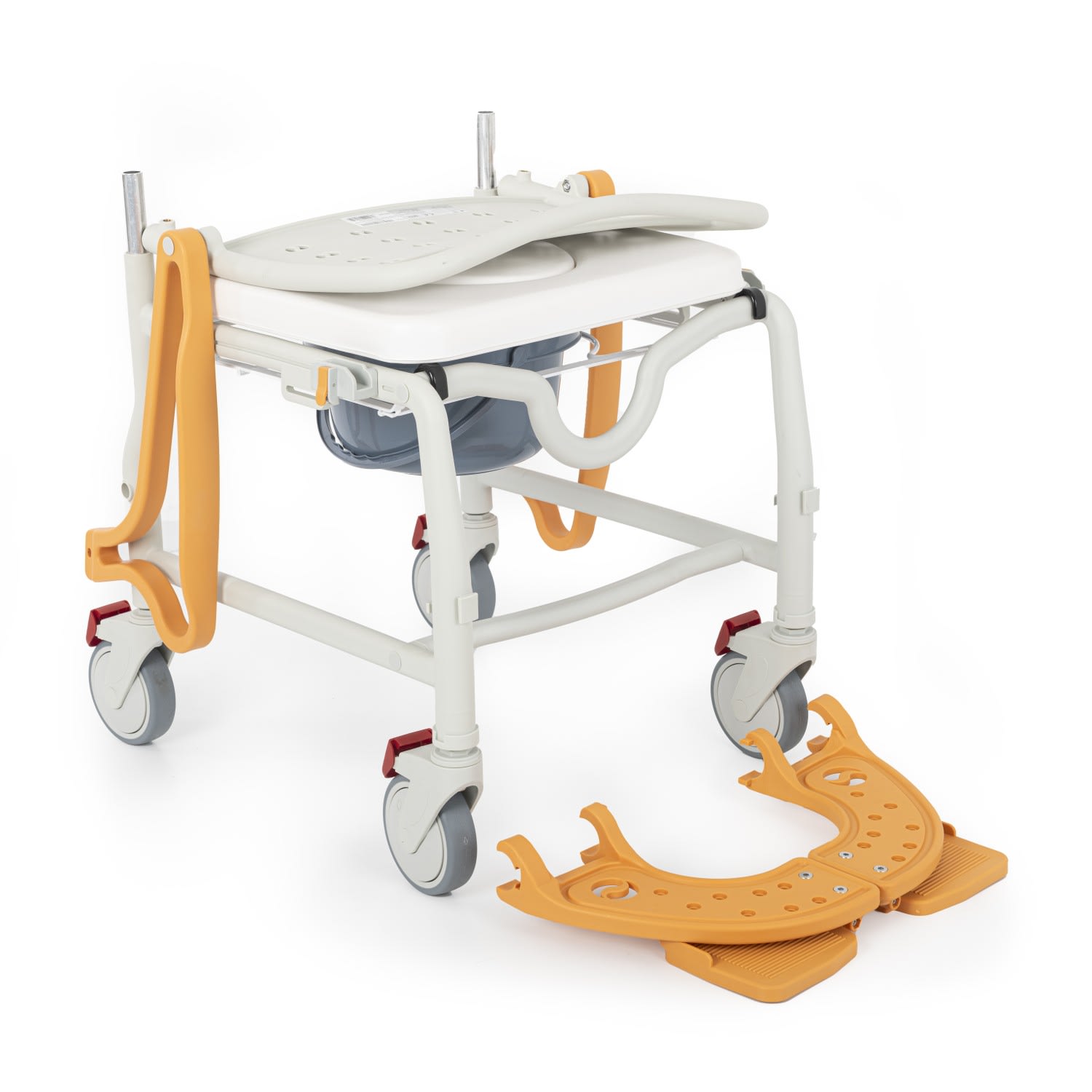 Comfort Plus DM-8088C Soft Banyo ve Tuvalet Sandalyesi (Turuncu) 8