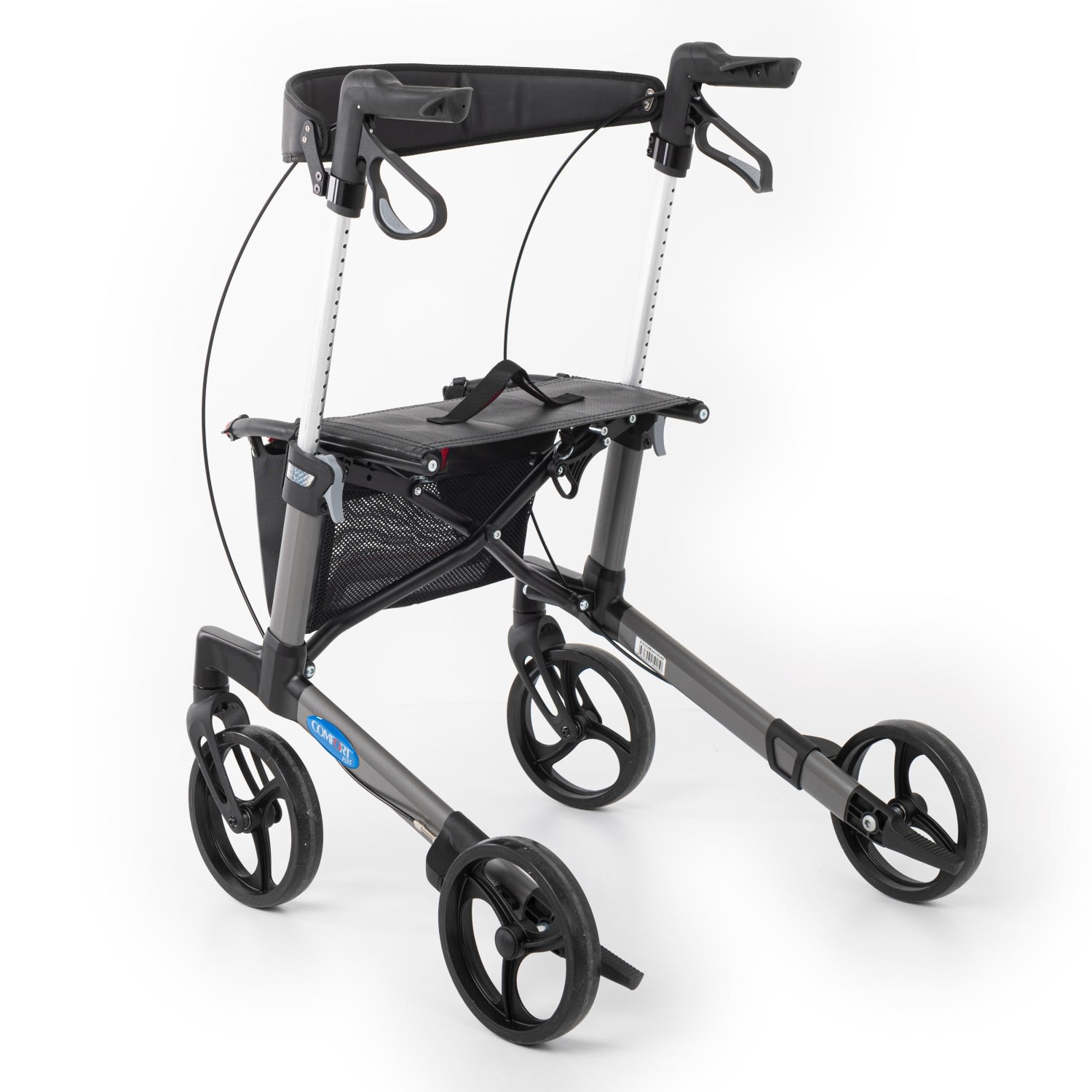 Comfort Plus Spırıt X3 Gri Alüminyum Lux Rolatör Yürüteç 5