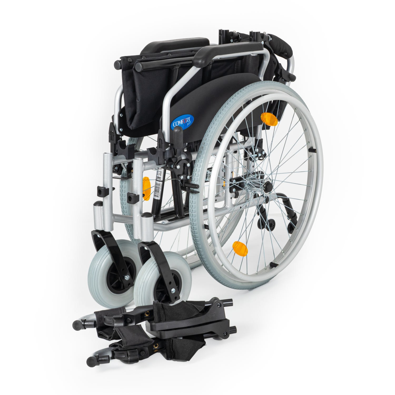 Comfort Plus DM-313 Service Alüminyum Özellikli Tekerlekli Sandalye 8