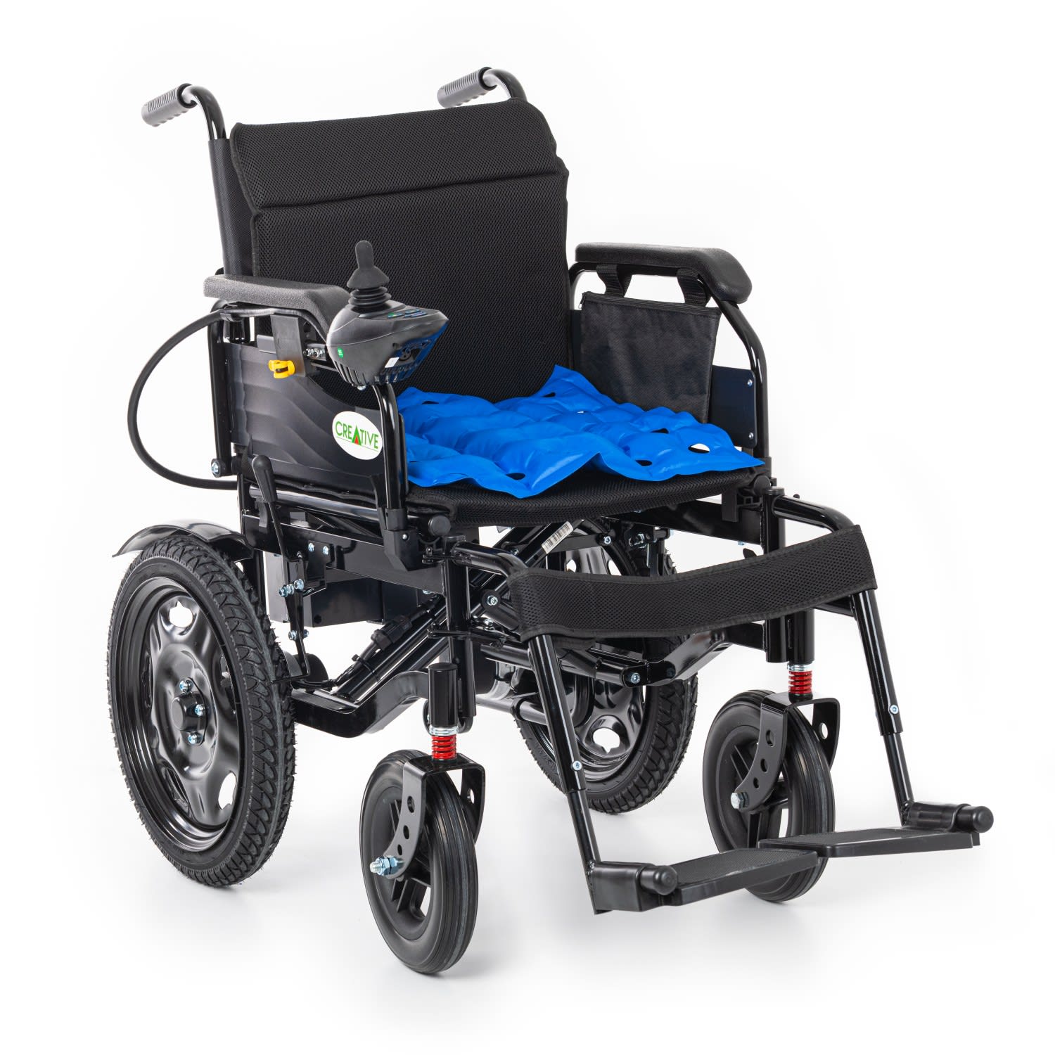 Creative CR-1005 Akülü Tekerlekli Sandalye (Havalı Minder) Hediyeli 7
