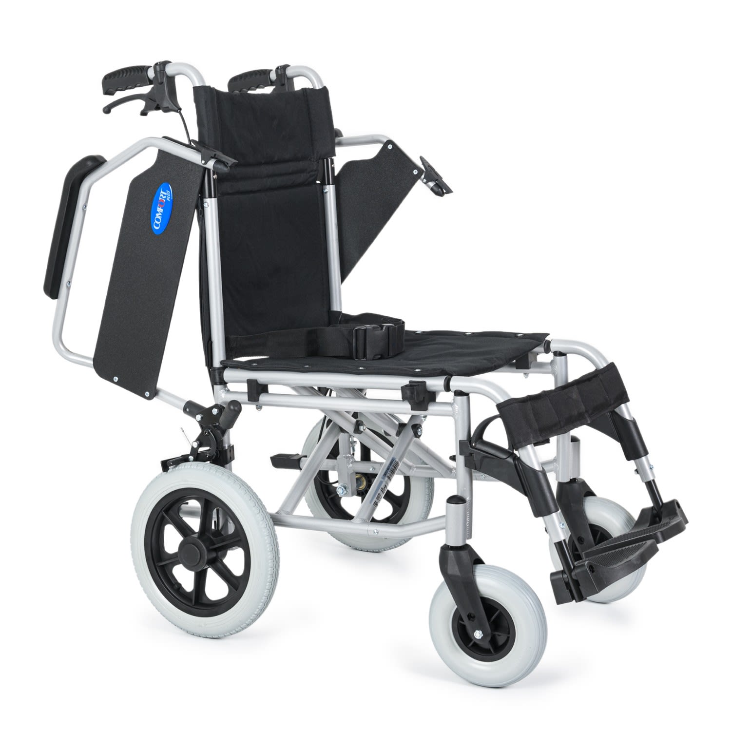 Comfort Plus DM-337 40cm Silver Alüminyum Özellikli Transfer Tekerlekli Sandalye 6