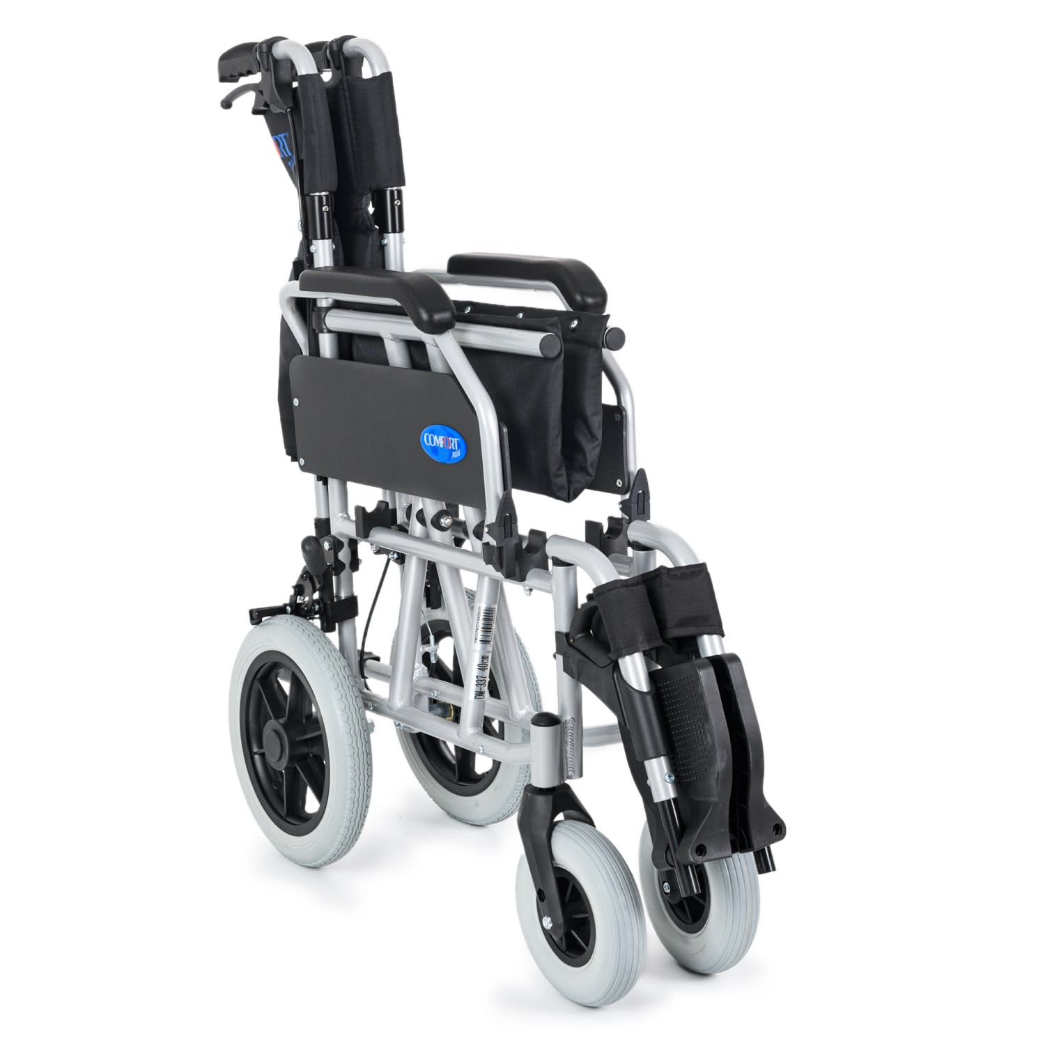 Comfort Plus DM-337 40cm Silver Alüminyum Özellikli Transfer Tekerlekli Sandalye 7