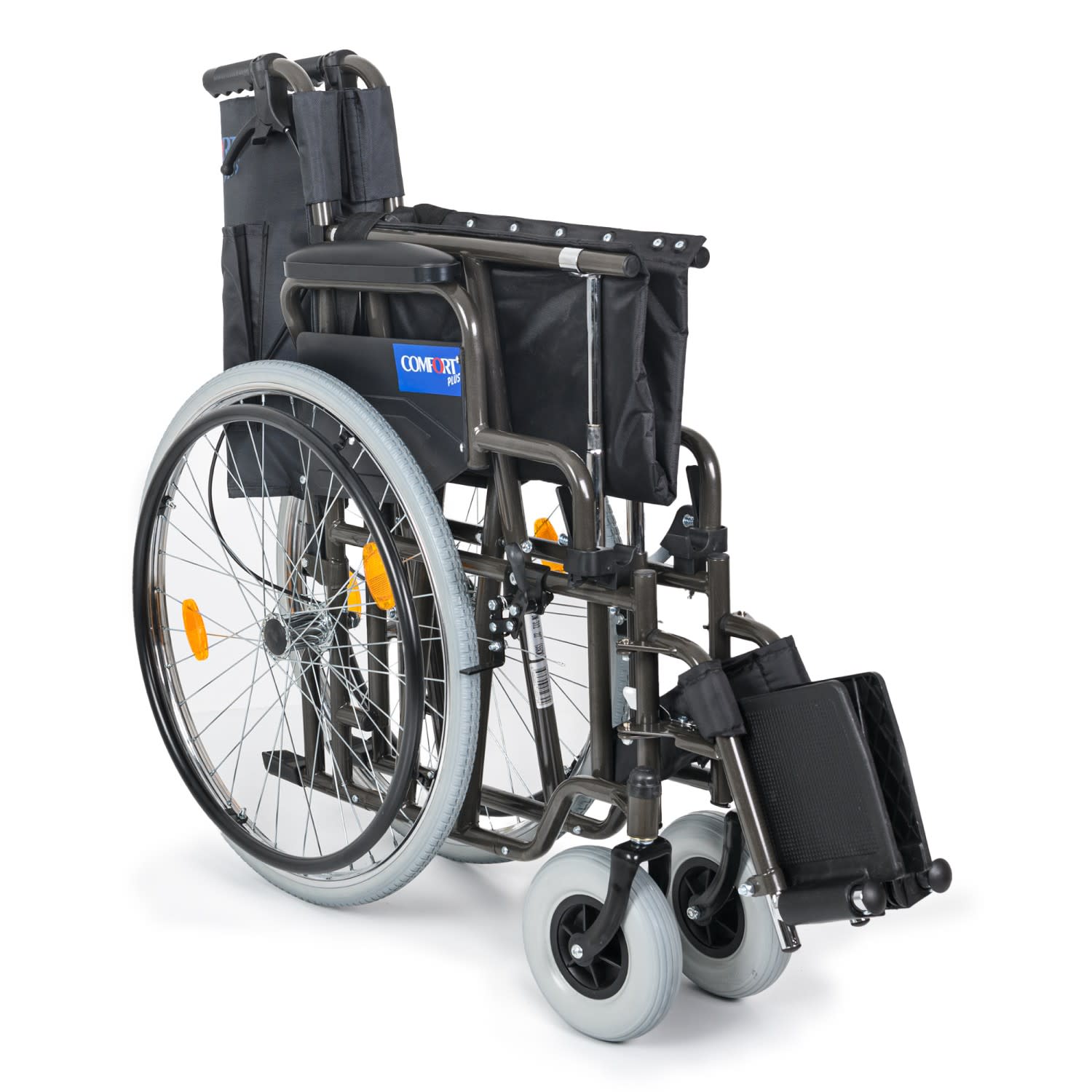 Comfort Plus DM-312 55cm Titanyum Özellikli Tekerlekli Sandalye 7