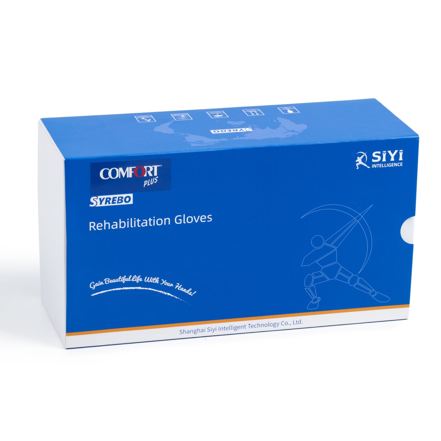 Comfort PLus Syrebo SY-HRC12 Parmakları Tek Tek Çalıştıran El Rehabilitasyon Robotu 6