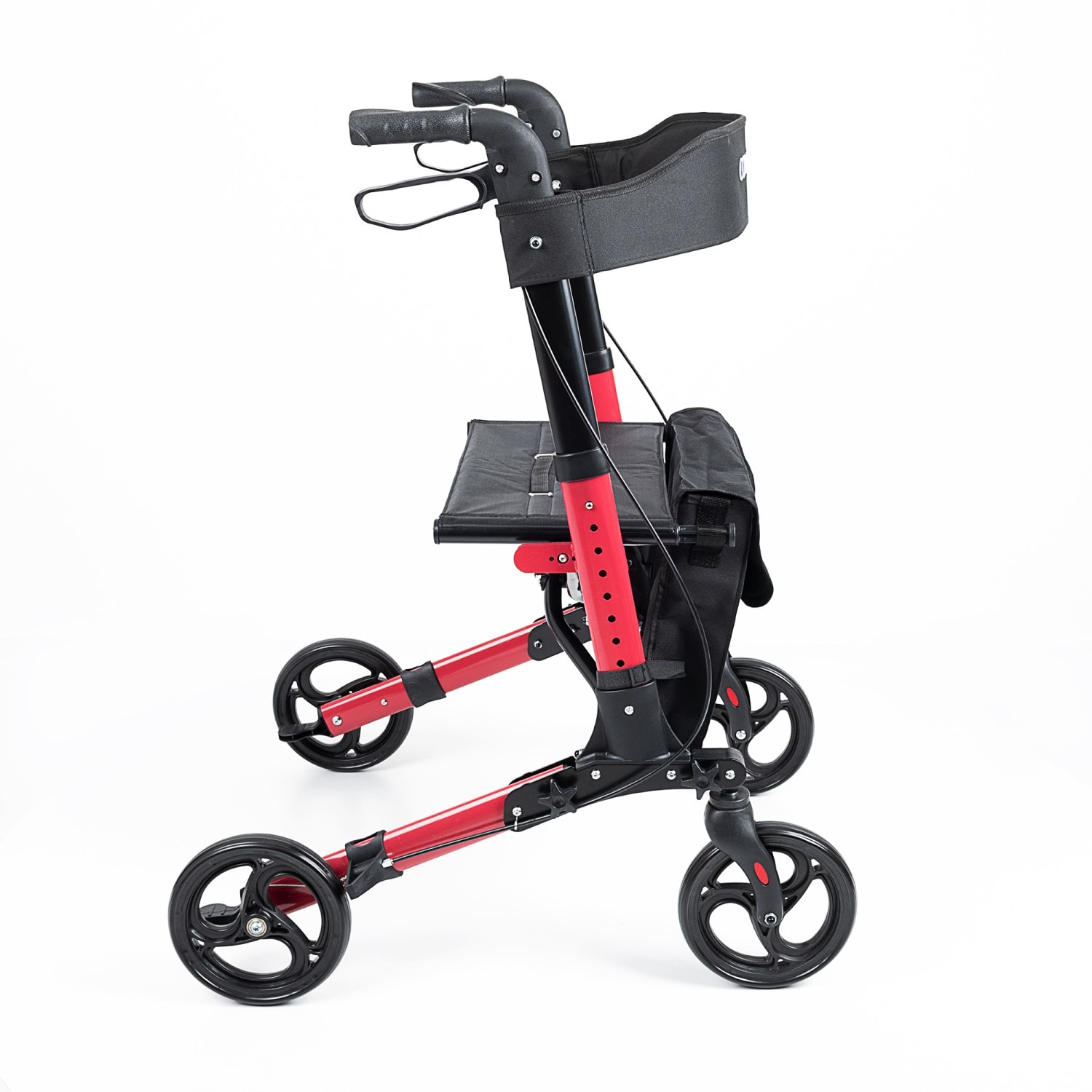 Comfort Plus DM-9102 Kırmızı Lüx Alüminyum Rolatör 5