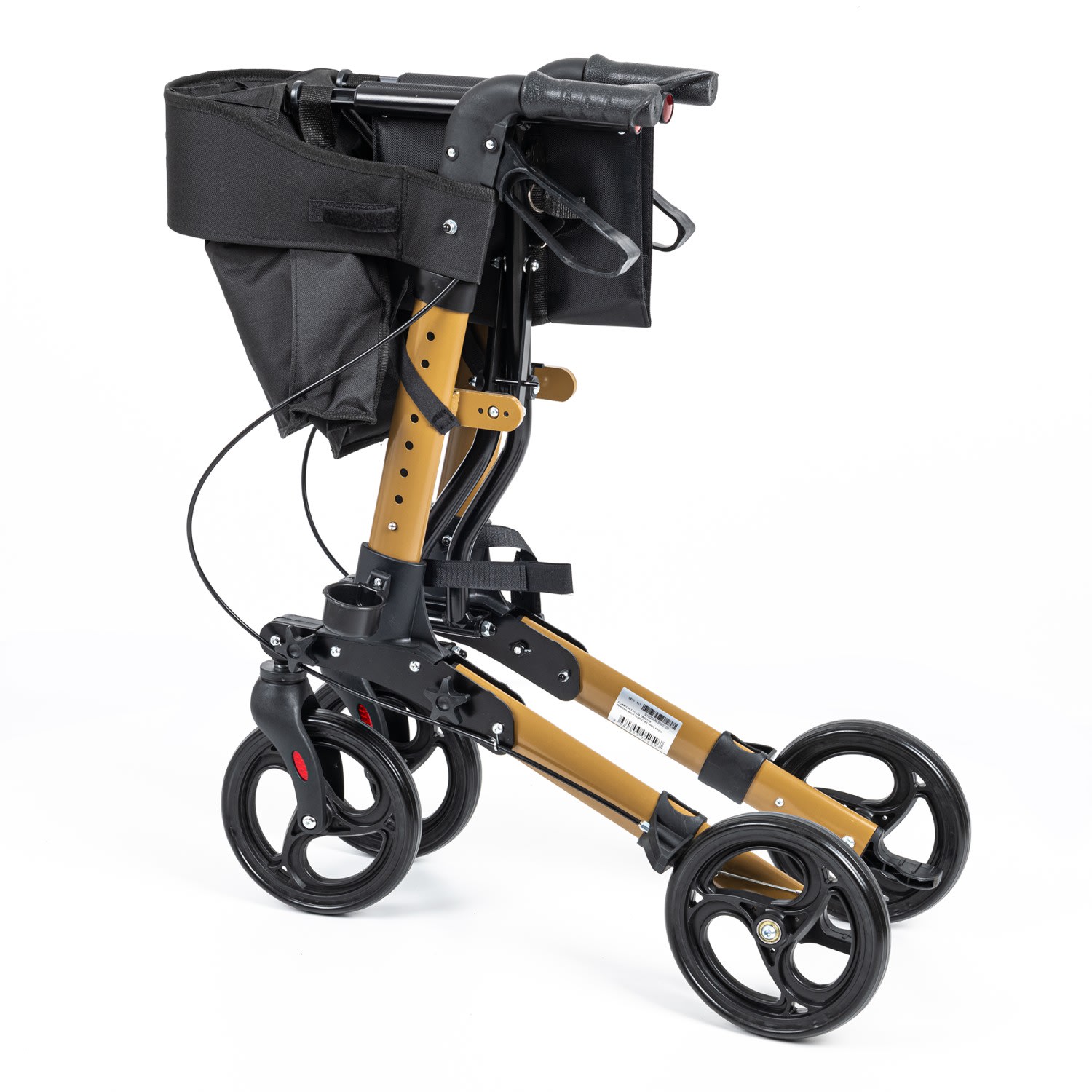 Comfort Plus DM-9102 Kahverengi Lüx Alüminyum Rolatör 6