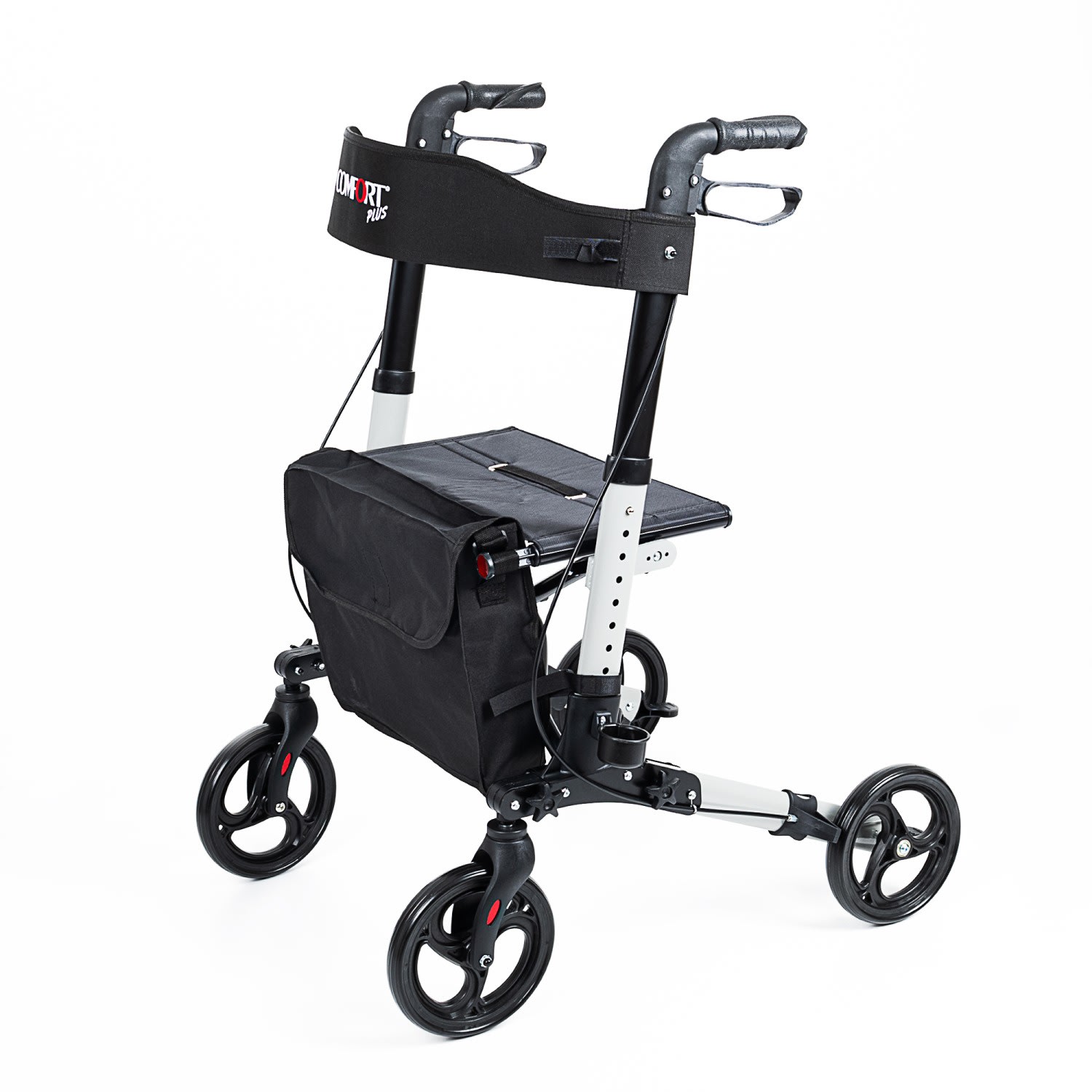 Comfort Plus DM-9102  Gri Lüx Alüminyum Rolatör 5