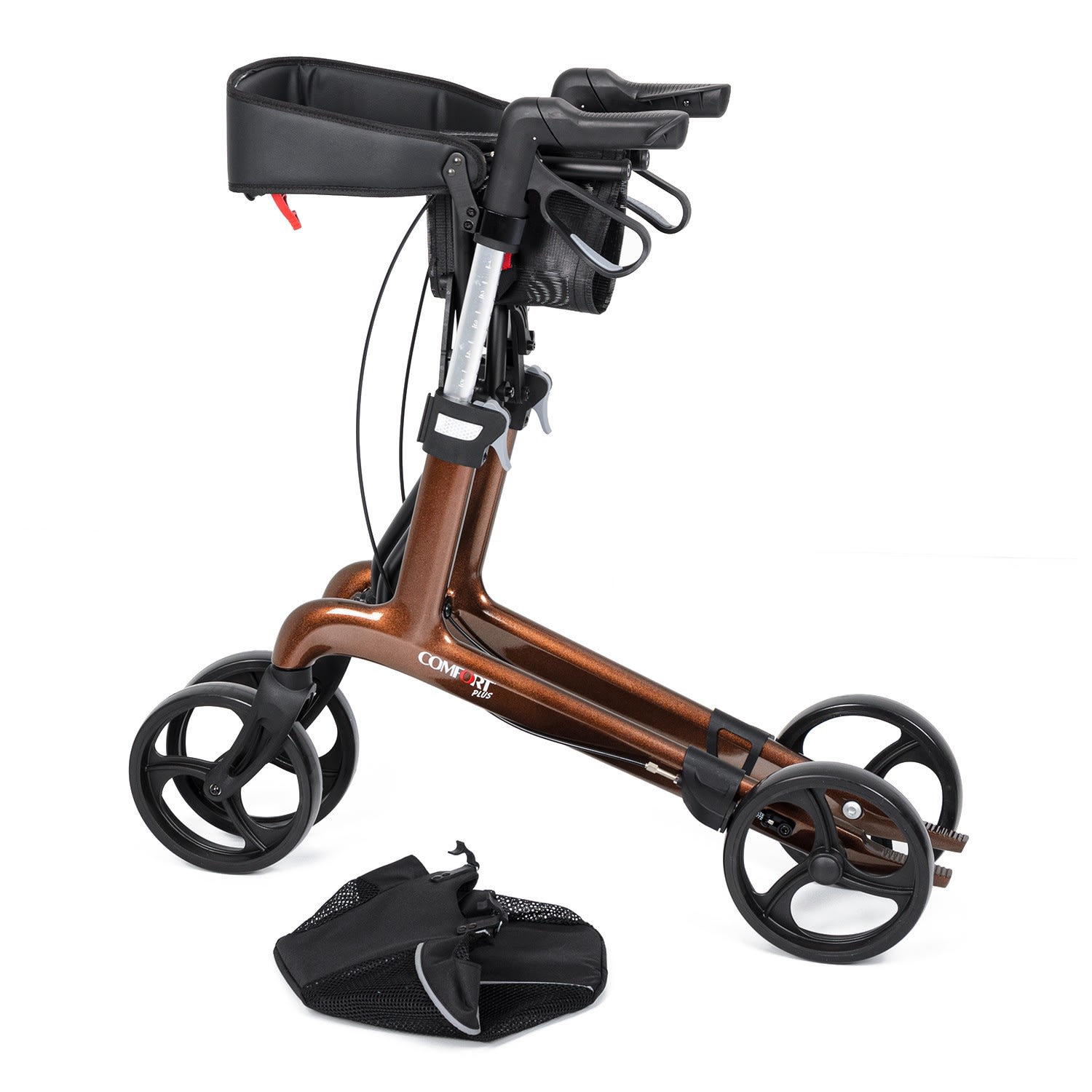 Comfort Plus Spırıt X4 Karbon Fiber Rolatör Yürüteç 5