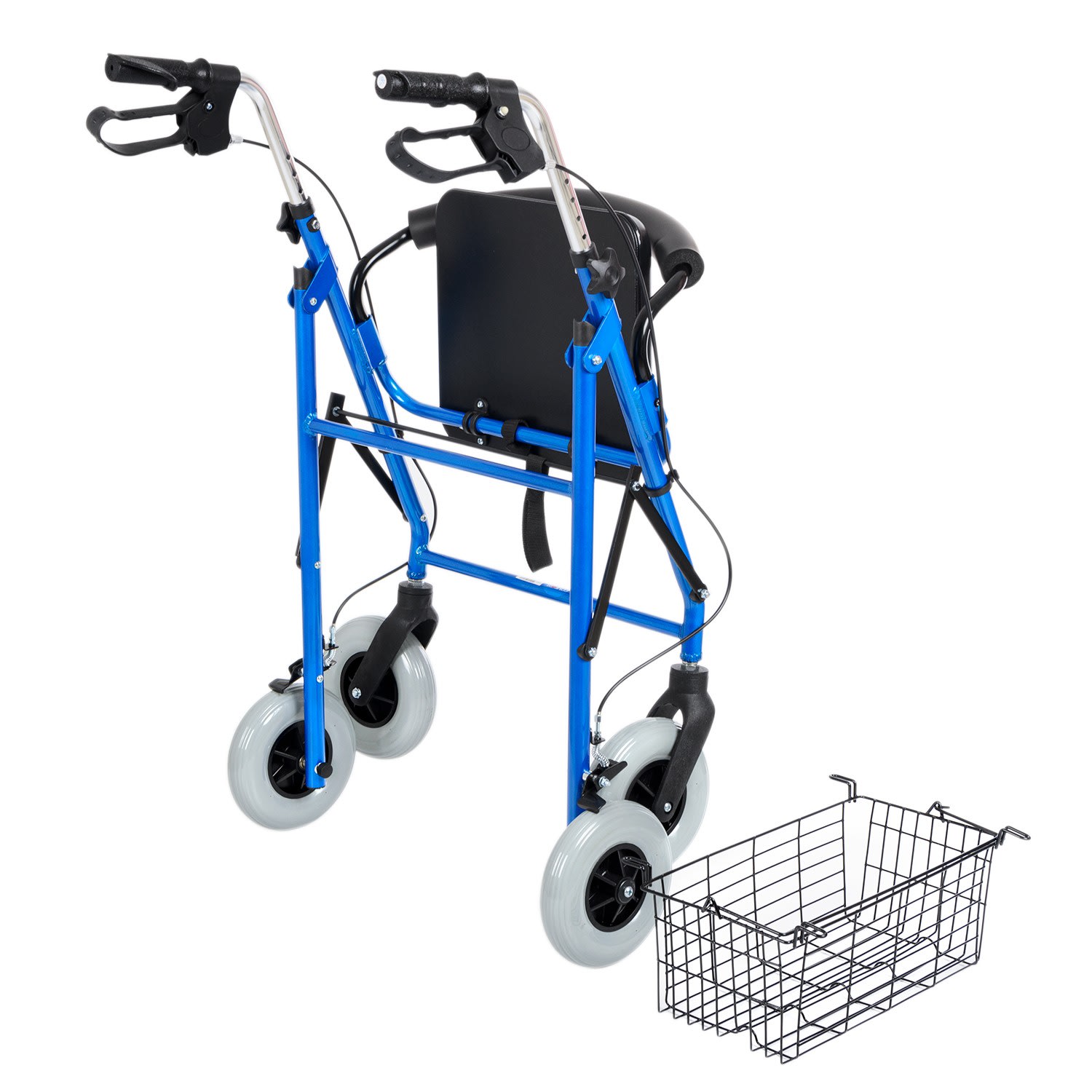 Comfort  Plus DY049146L Kalın Tekerlekli Rolatör Yürüteç 7