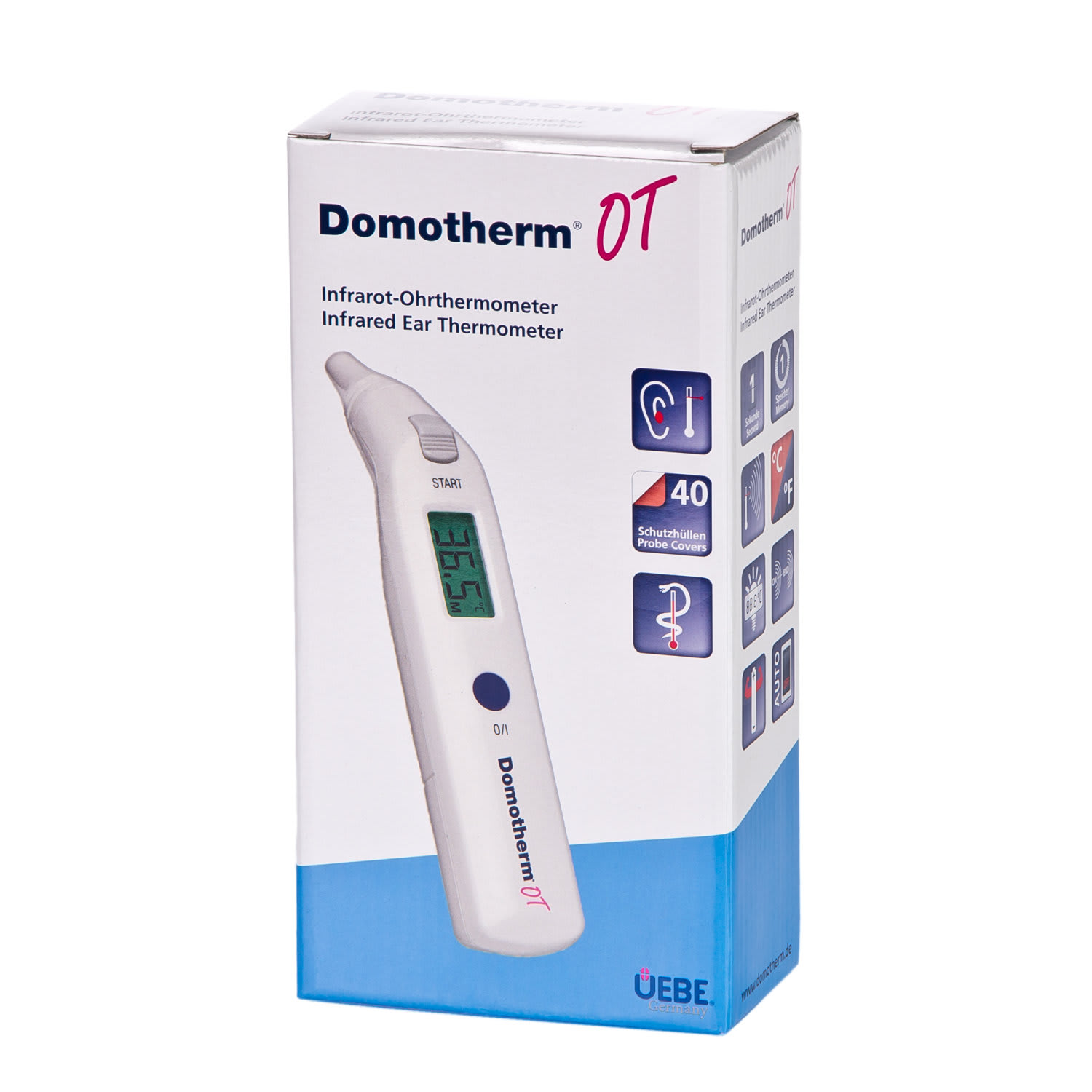 Domotherm OT Kulaktan Ateş Ölçer Kızılötesi Termometre - 3