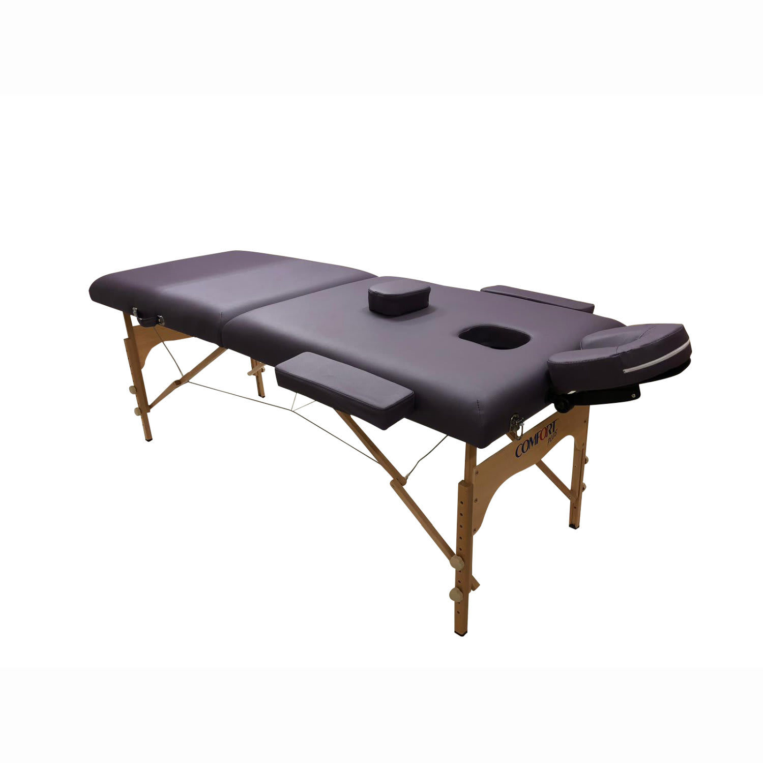 Comfort Plus Ahşap Masaj Masası İthal 201-Mor - 2