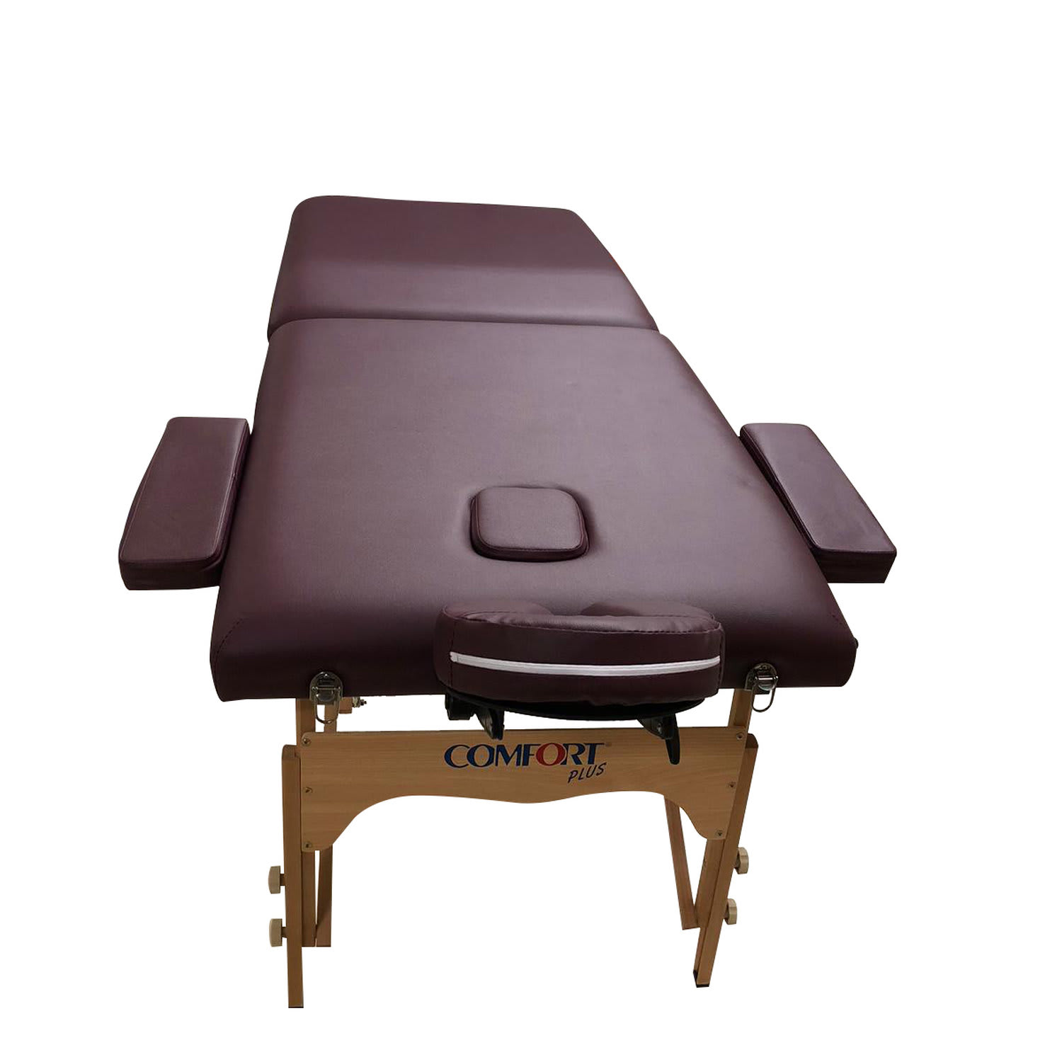 Comfort Plus Ahşap Masaj Masası İthal 201-Bordo - 2